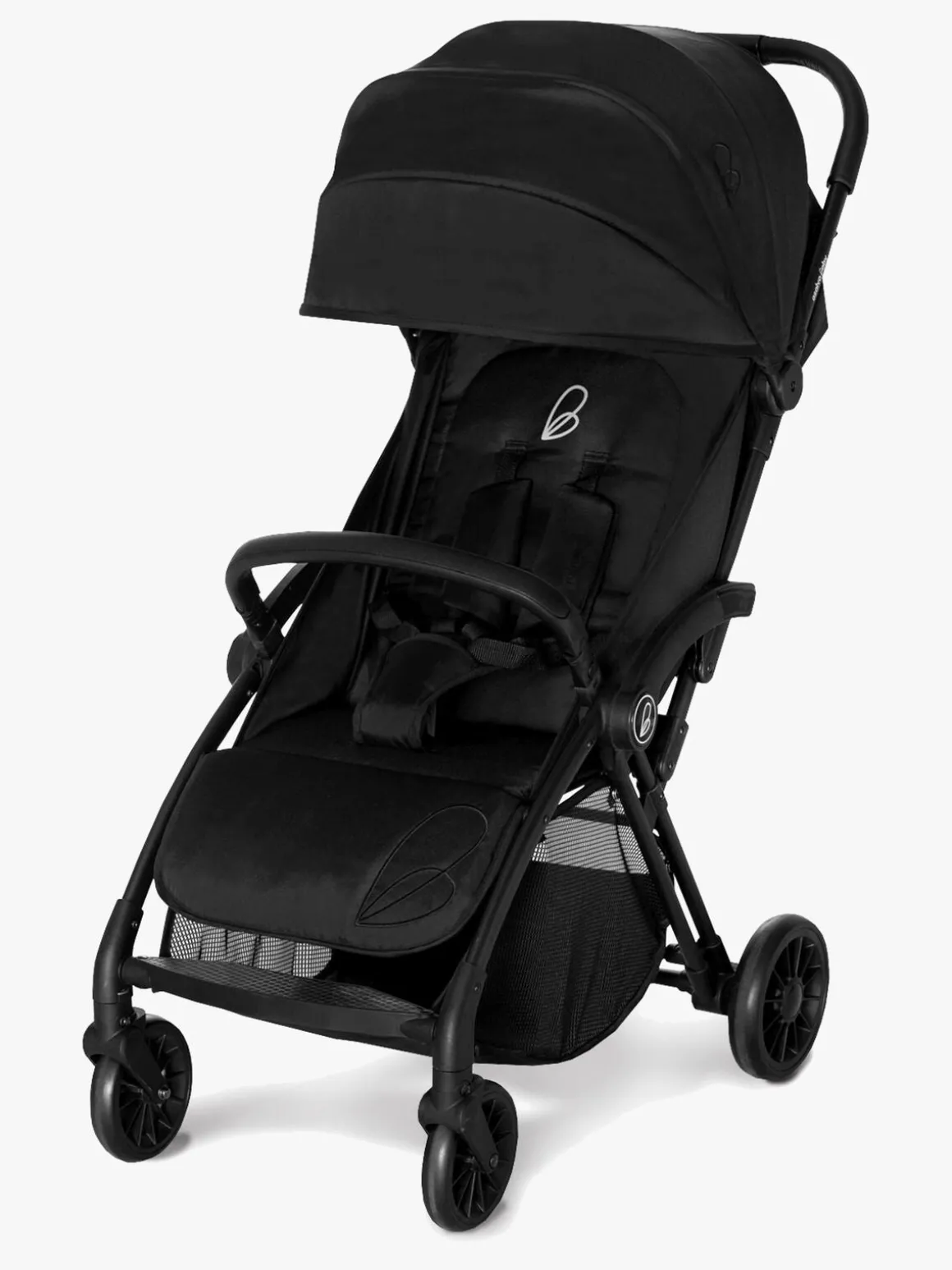 Asalvo Plis Plas Klapvogn, Black