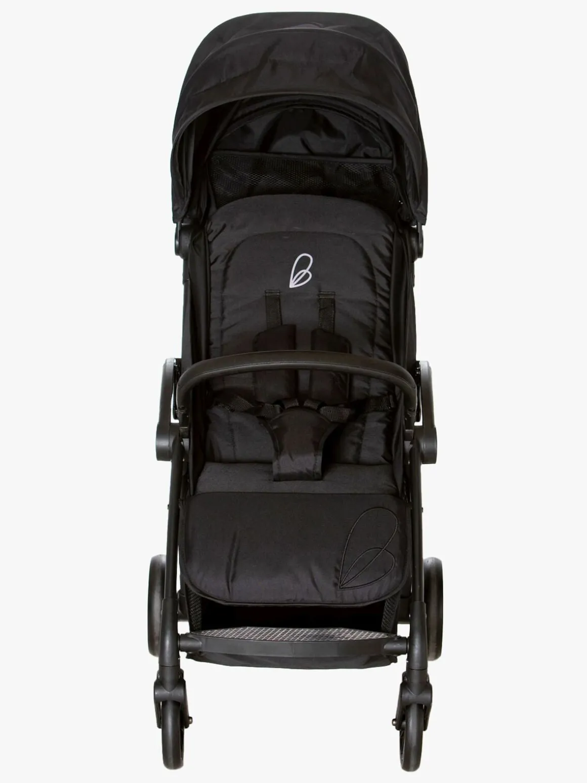 Asalvo Plis Plas Klapvogn, Black