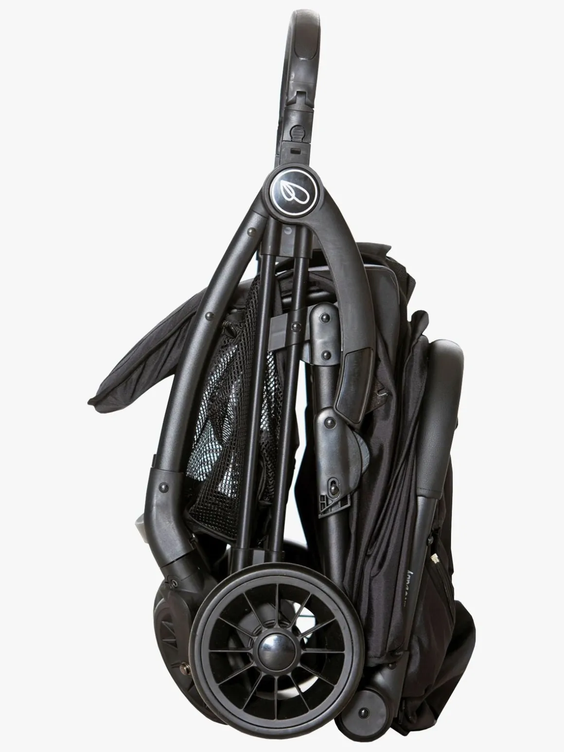 Asalvo Plis Plas Klapvogn, Black