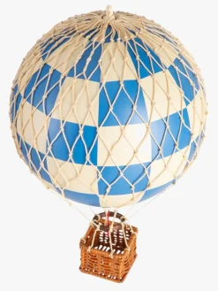 Authentic Models Travels Light Luftballon Ternet Mønster, Blå