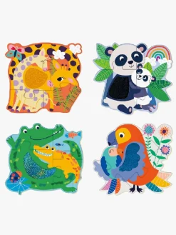 Avenir Puslespil Jungle 4 i 1,4x4 Brikker