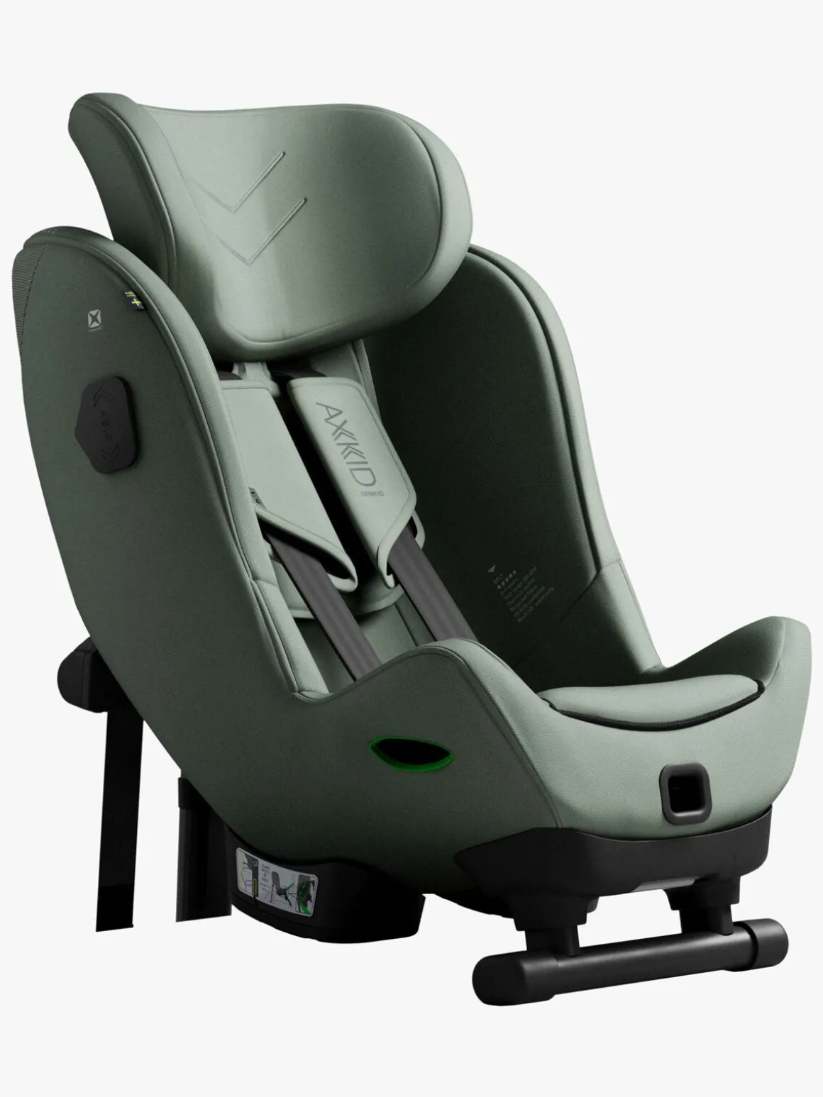 Axkid Minikid 4 Max Autostol, Nordic Bloom Green