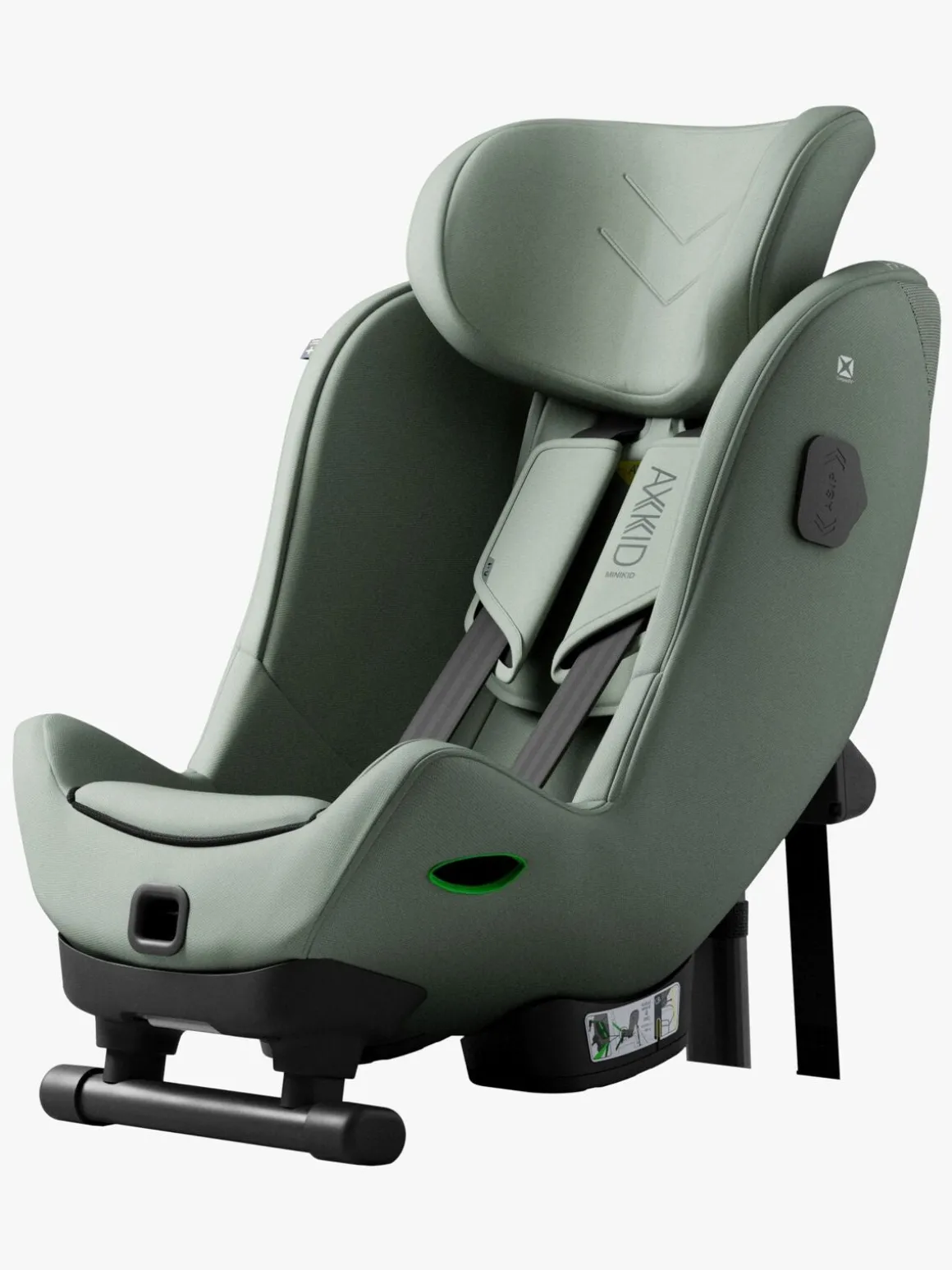 Axkid Minikid 4 Max Autostol, Nordic Bloom Green