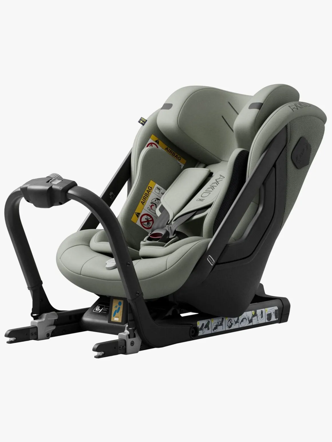 Axkid One 3 Bagudvendt Autostol, Nordic Bloom Green