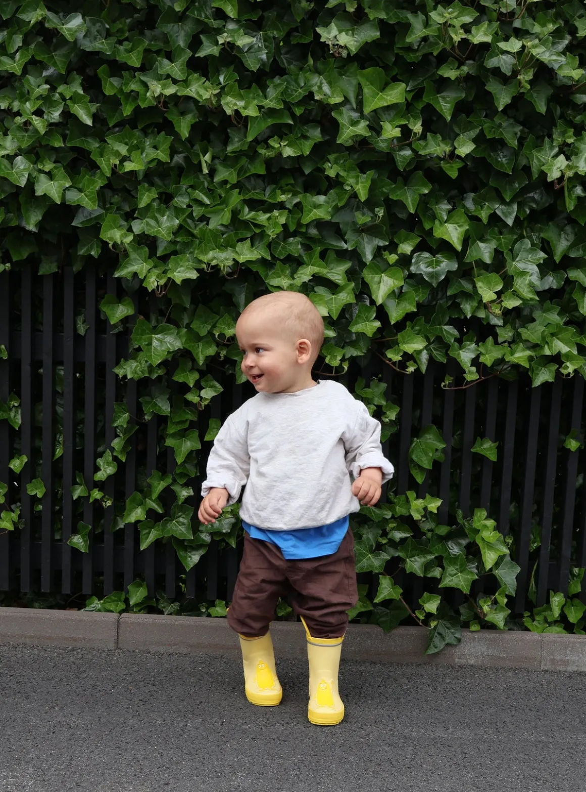 Babblarna Bibbi Gummistøvler, Gul