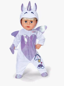 BABY born Dukketøj Heldragt Enhjørning 43 cm