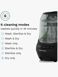 Baby Brezza Bottle Washer Pro Sterilisator, Black