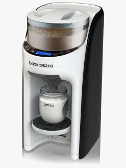 Baby Brezza Formula Pro Advanced Modermælkserstatnings- og Vællingemaskine inkl. Beemoo Care Modermælksflaske 240 ml 2-pak, White