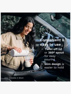 Baby Brezza Superfast Portable Flaskevarmer, Black