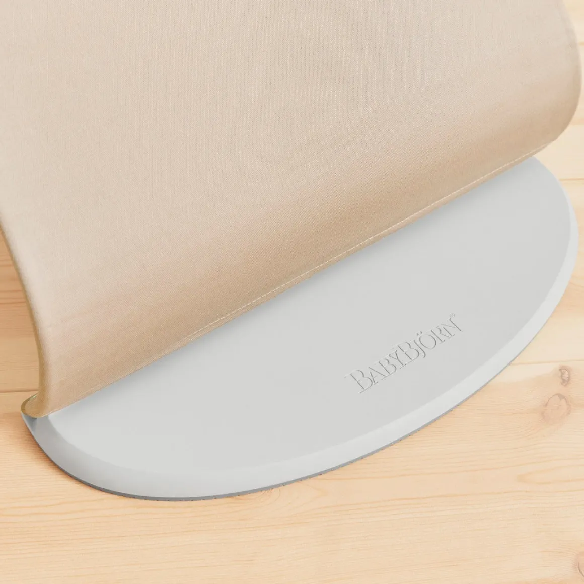 BabyBjörn Balance Soft Skråstol Woven Jersey, Beige/Grå