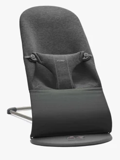 BabyBjörn Bliss Skråstol 3D Jersey, Sort/grå