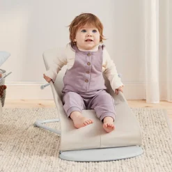 BabyBjörn Bliss Skråstol 3D Jersey, Lysbeige