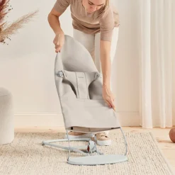 BabyBjörn Bliss Skråstol 3D Jersey, Lysbeige