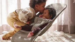 BabyBjörn Bliss Skråstol Mesh, Grey Beige