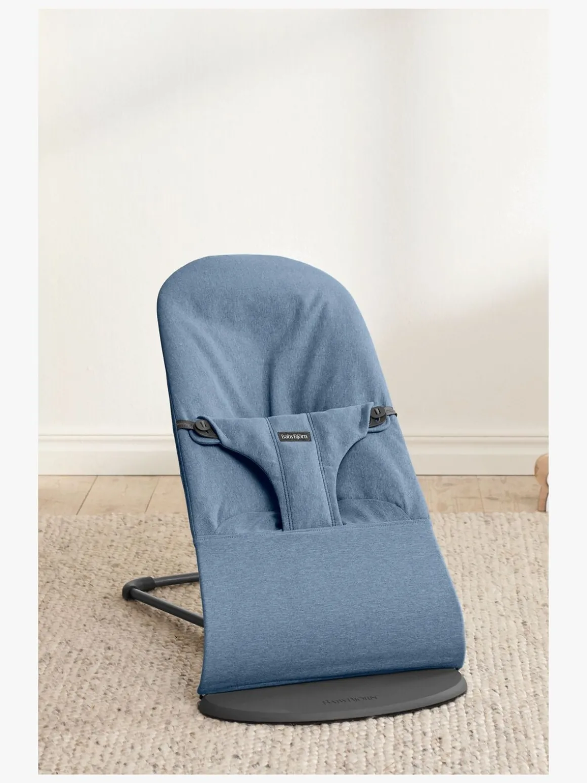 BabyBjörn Bliss Skråstol Woven Mélange, Blå