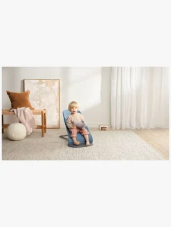 BabyBjörn Bliss Skråstol Woven Mélange, Blå