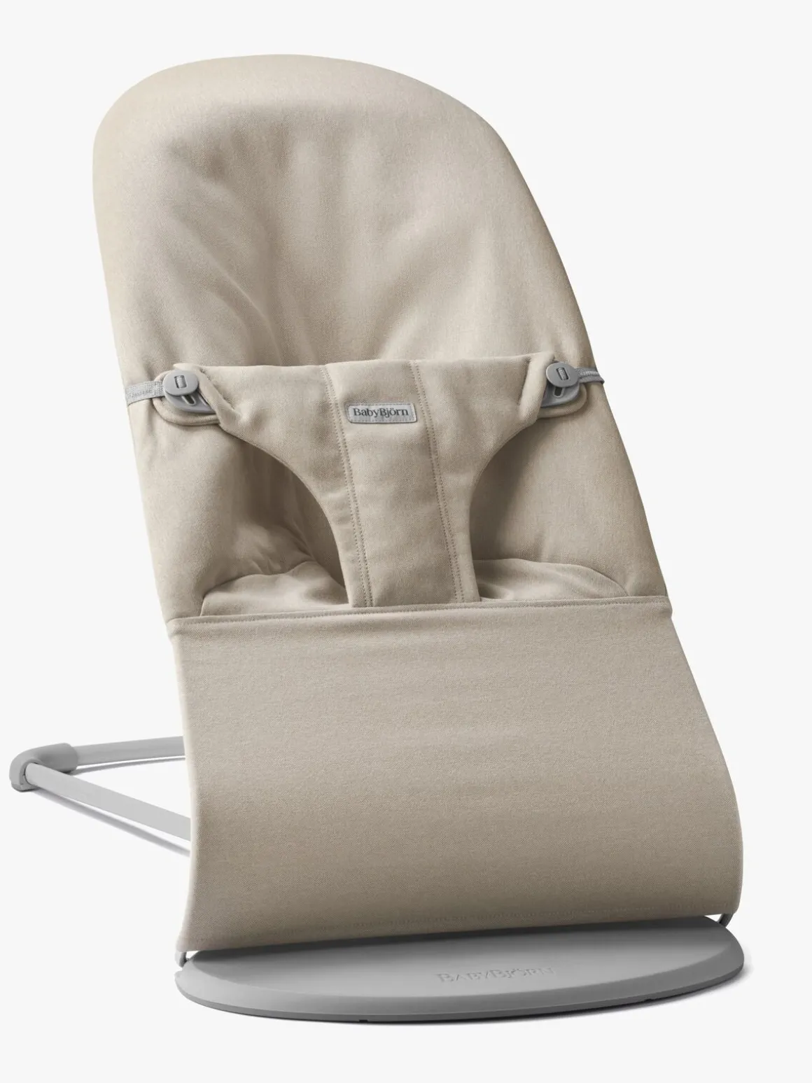 BabyBjörn Bliss Skråstol Woven Mélange, Lys beige