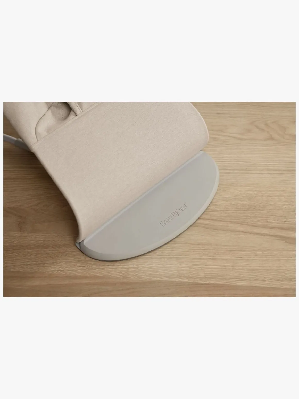 BabyBjörn Bliss Skråstol Woven Mélange, Lys beige