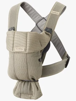 BabyBjörn Bæresele Mini 3D Mesh, Grey Beige