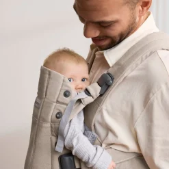 BabyBjörn Harmony Bæresele Woven, Light Beige Melange