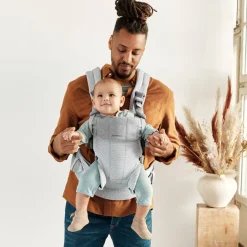 BabyBjörn Harmony Bæresele 3D Mesh, Silver