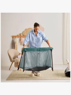 BabyBjörn Light Weekendseng inkl. Overtrækslagen, Dark Green