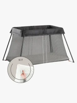 BabyBjörn Light Weekendseng, Black inkl. Overtrækslagen