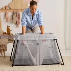 BabyBjörn Light Weekendseng, Silver