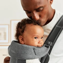 BabyBjörn Mini Bæresele 3D Jersey, Dark grey