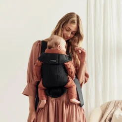 BabyBjörn Mini Bæresele 3D Mesh, Sort