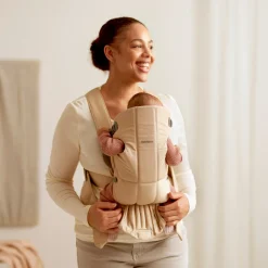 Babybjörn Mini Bæresele Woven, Beige