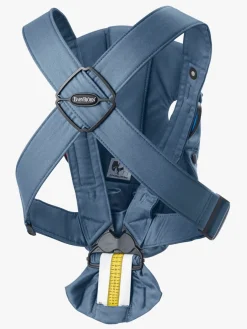 Babybjörn Mini Bæresele Woven, Blå