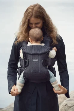 BabyBjörn One Air Bæresele Mesh, Antracitgrå