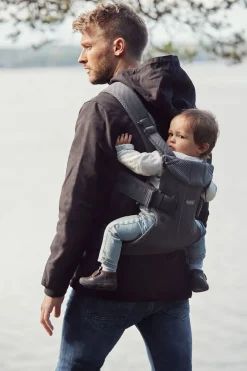 BabyBjörn One Air Bæresele Mesh, Antracitgrå