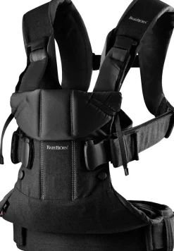 BabyBjörn One Bæresele Woven, Sort