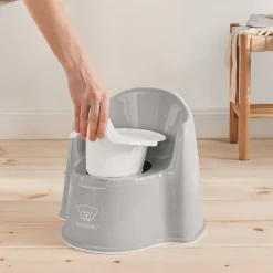 BabyBjörn Pottestol, Grey/White