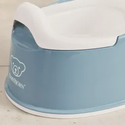 BabyBjörn Smart Potte, Deep Blue/White