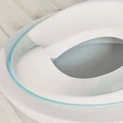 BabyBjörn Toiletsæde til Børn, Hvid/Turkis
