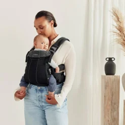 BabyBjörn Bæresele Harmony 3D Mesh inkl. Betræk, Sort