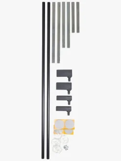 BabyDan Forlænger Sikkerhedsgitter Extend-A-Gate 7 cm 2 pak, Sort