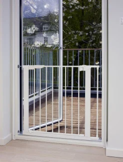 BabyDan Forlænger Sikkerhedsgitter Extend-A-Gate 7 cm 2 pak, Hvid