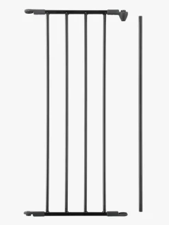 BabyDan Forlængning Sikkerhedsgitter Flex M 33 cm, Sort