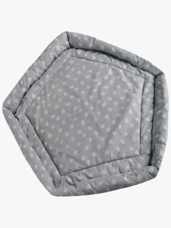 BabyDan Kravlegård Flex inkl. Legetæppe Sort