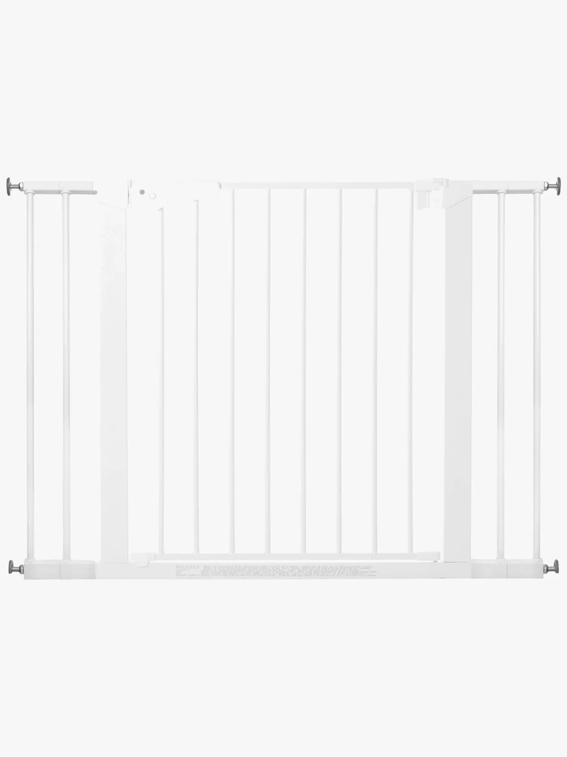 BabyDan Premier Sikkerhedsgitter + 4 Forlængerdele, Hvid