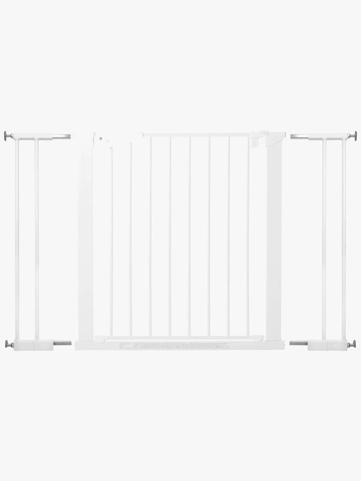 BabyDan Premier Sikkerhedsgitter + 4 Forlængerdele, Hvid