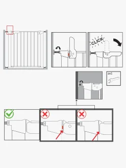 BabyDan Premier Sikkerhedsgitter + 6 Forlængerdele, Hvid