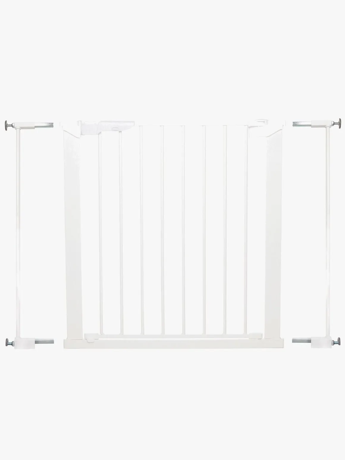 BabyDan Sikkerhedsgitter Premier m. 2 Forlængere, Hvid