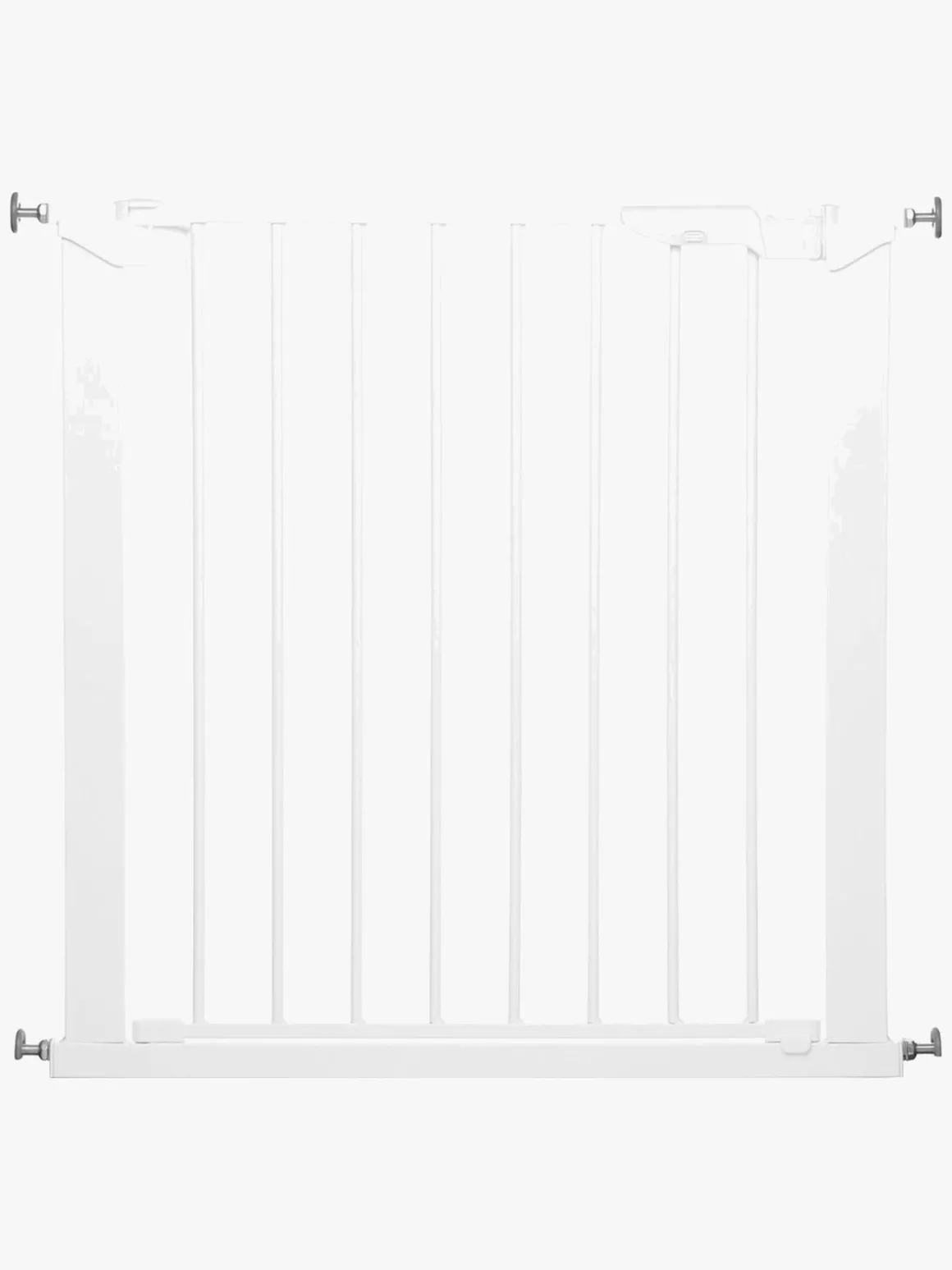 BabyDan Sikkerhedsgitter Premier m. 2 Forlængere, Hvid