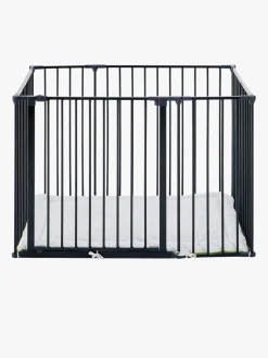 BabyDan Square Kravlegård 105x72x71 cm, Sort