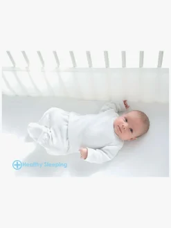 BabyMatex Bump Air Sengerand 30 x 180 cm Åndbart, Hvid